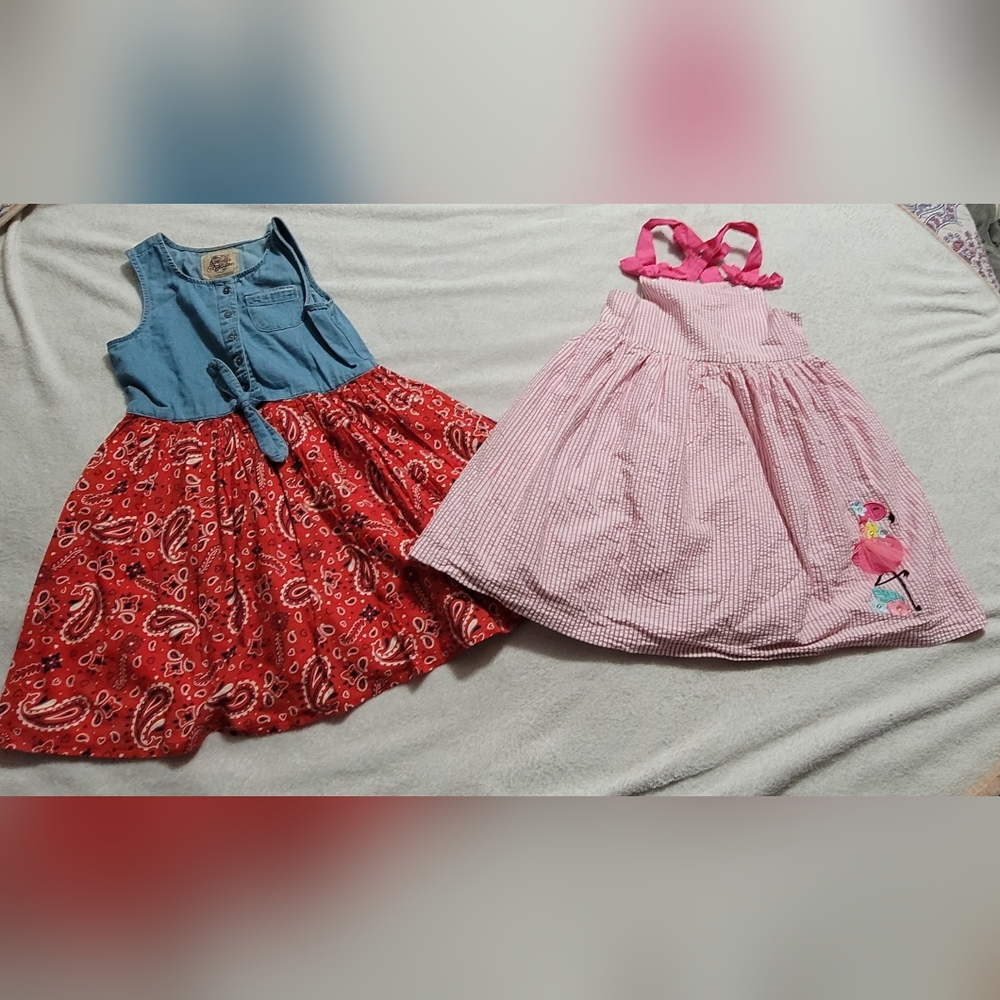 2 dresses size 8